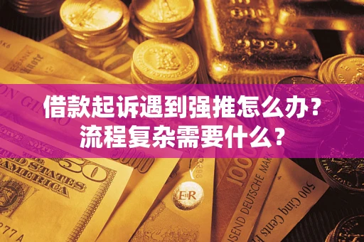 北京借款起诉遇到强推怎么办？流程复杂需要什么？