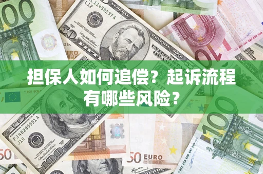 北京担保人如何追偿？起诉流程有哪些风险？