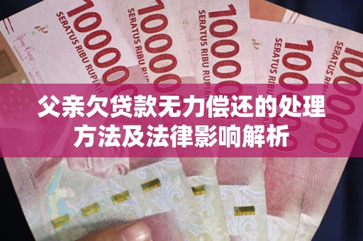 北京父亲欠贷款无力偿还的处理方法及法律影响解析